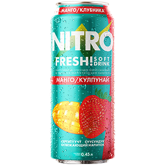 NITRO FRESH Манго-Клубника 0.5л